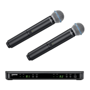 Mikrofony doręczne Shure_BLX288E_B5 sprzęt dj nagłośnienie oświetlenie myvibe.pl
